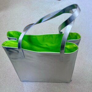 Two: Silver Clinique + Soft Canvas Tote